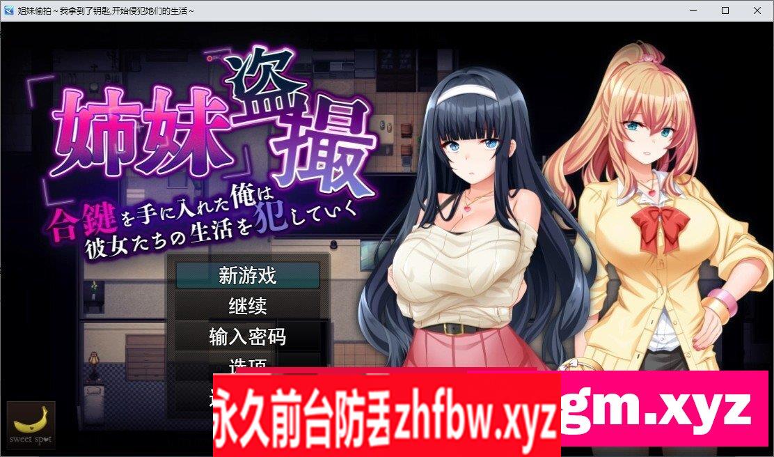[探索RPG/汉化]姐妹偷拍～我拿到了钥匙,开始侵犯她们的生活～挂载AI汉化版+存档[新汉化]1.2G