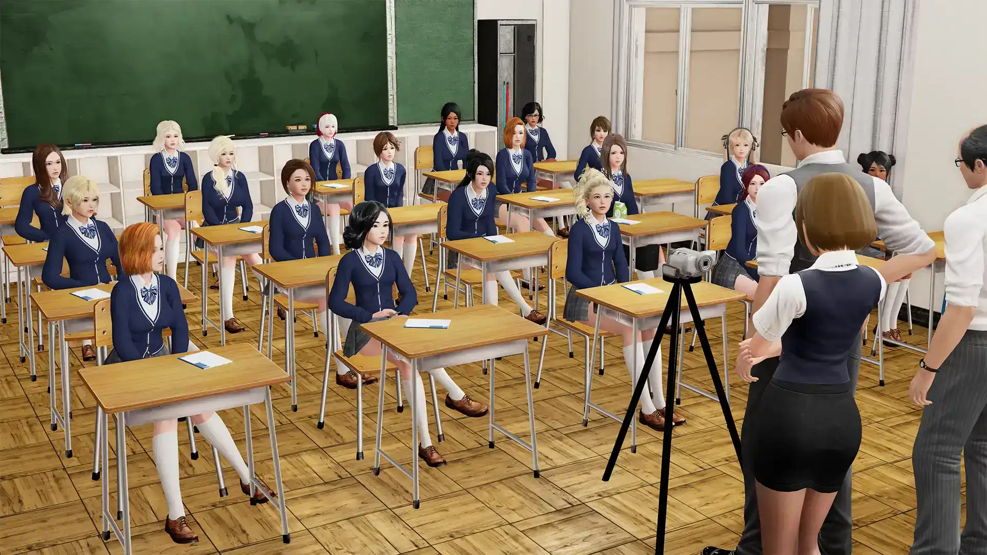 【神作SLG/汉化/动态】校长Ch.3汉化版【PC 安卓/10.1G/更新】illusion中国i社Steam游戏下载