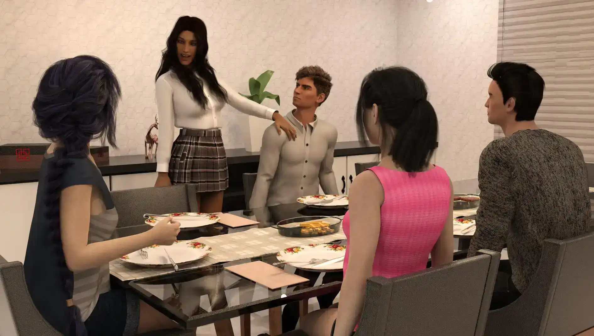 【欧美SLG/汉化/动态】爱的纽带v1.8AI版【PC+安卓/6.20G/更新】Bondsof Love [v1.8]illusion中国i社Steam游戏下载