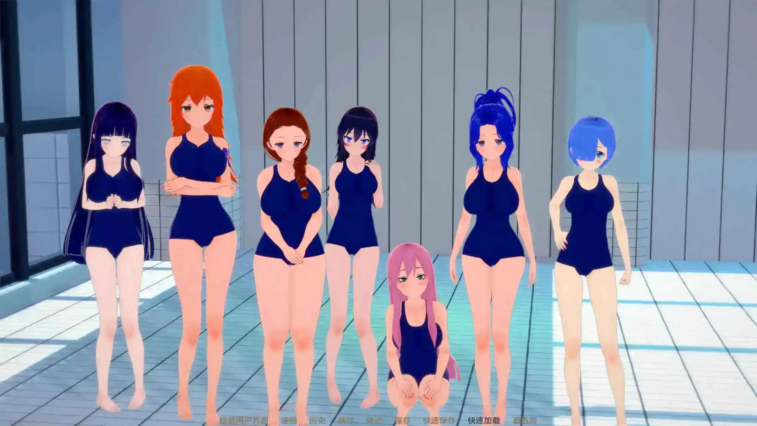 【同人SLG/汉化/动态】荡妇老婆学校v0.53 AI版【PC+安卓/7.42G/更新】Waifu Slut School [v0.53]