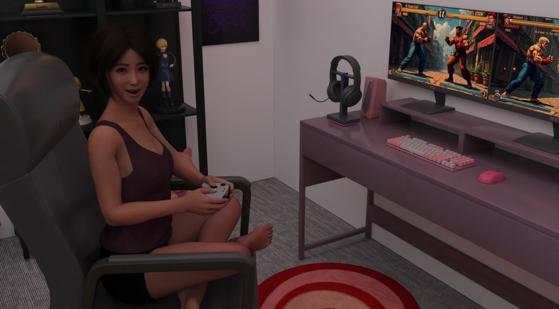 【欧美SLG/AI汉化/3D】 姨妈的秘密欲望v0.41 AI汉化版【PC+安卓/3.22G/更新】(别名：阿姨的秘密欲望)Aunt’s Secret Desires [v0.41]illusion中国i社Steam游戏下载