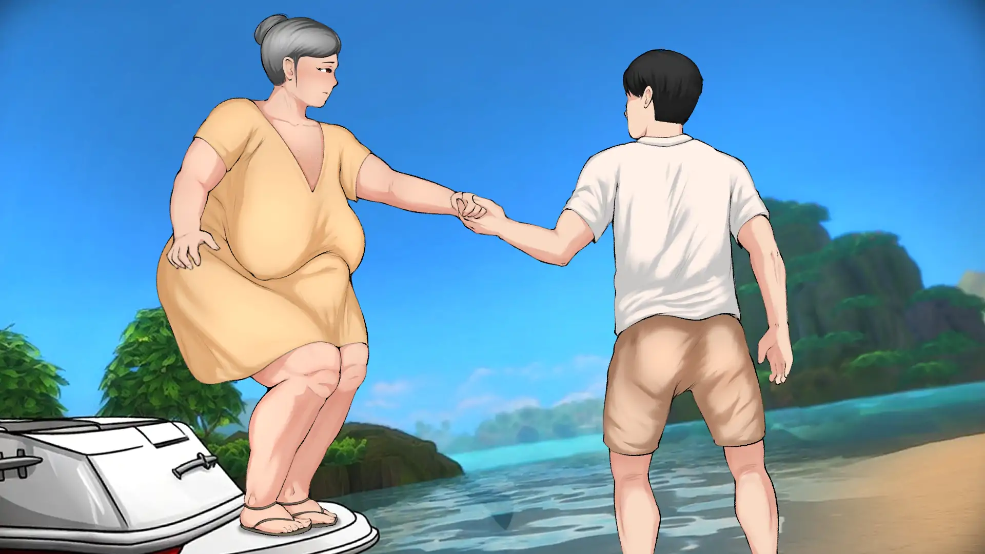 【日系SLG/AI汉化/熟女】度假村v0.1.0  AI汉化版【PC+安卓/0.99G/首发】The Resort [v0.1.0]illusion中国i社Steam游戏下载