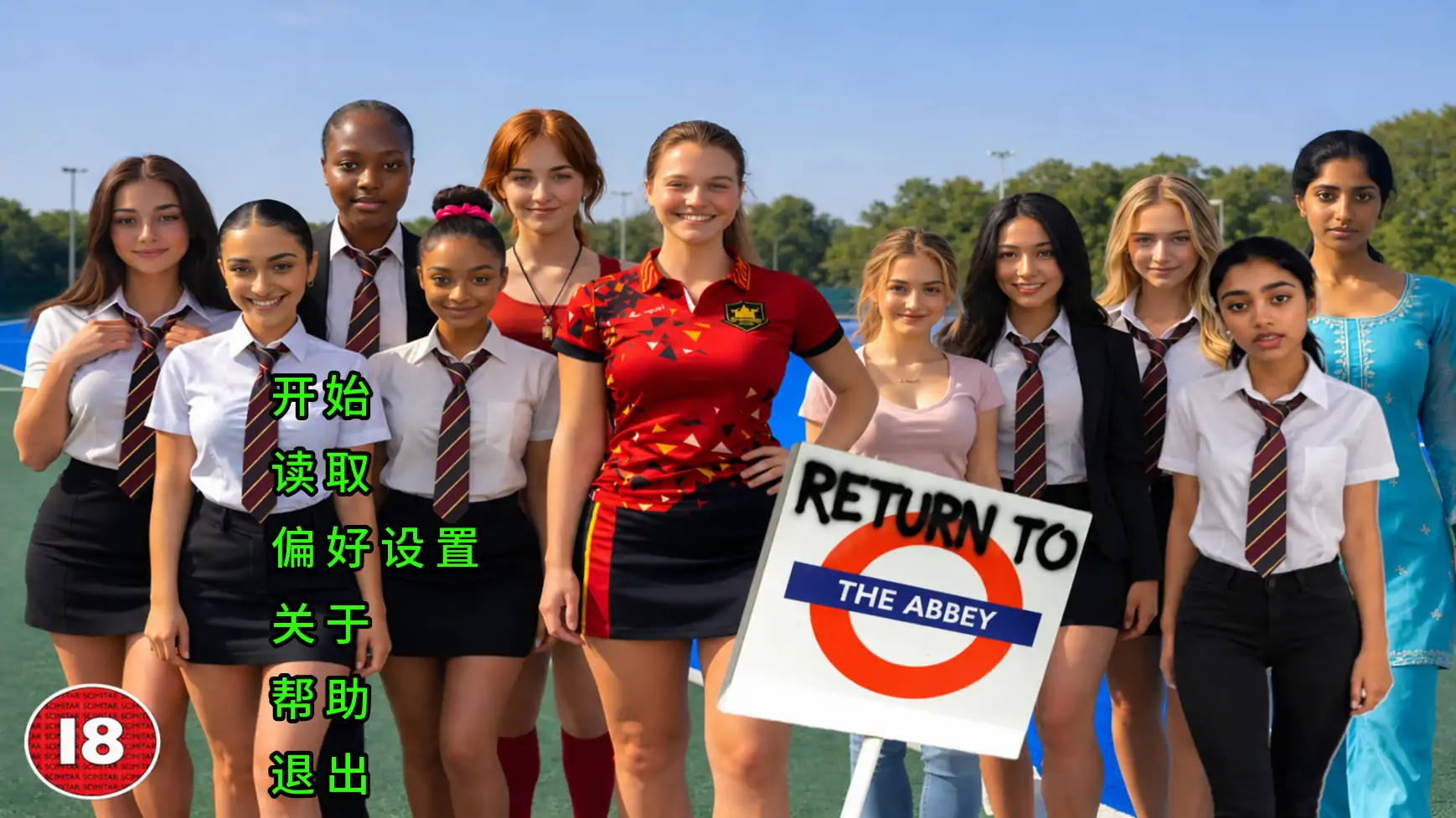 【欧美SLG/AI汉化/学校】重返修道院v1.4  AI汉化版【PC+安卓/0.99G/更新】Return to the Abbey [v1.4 Demo]illusion中国i社Steam游戏下载