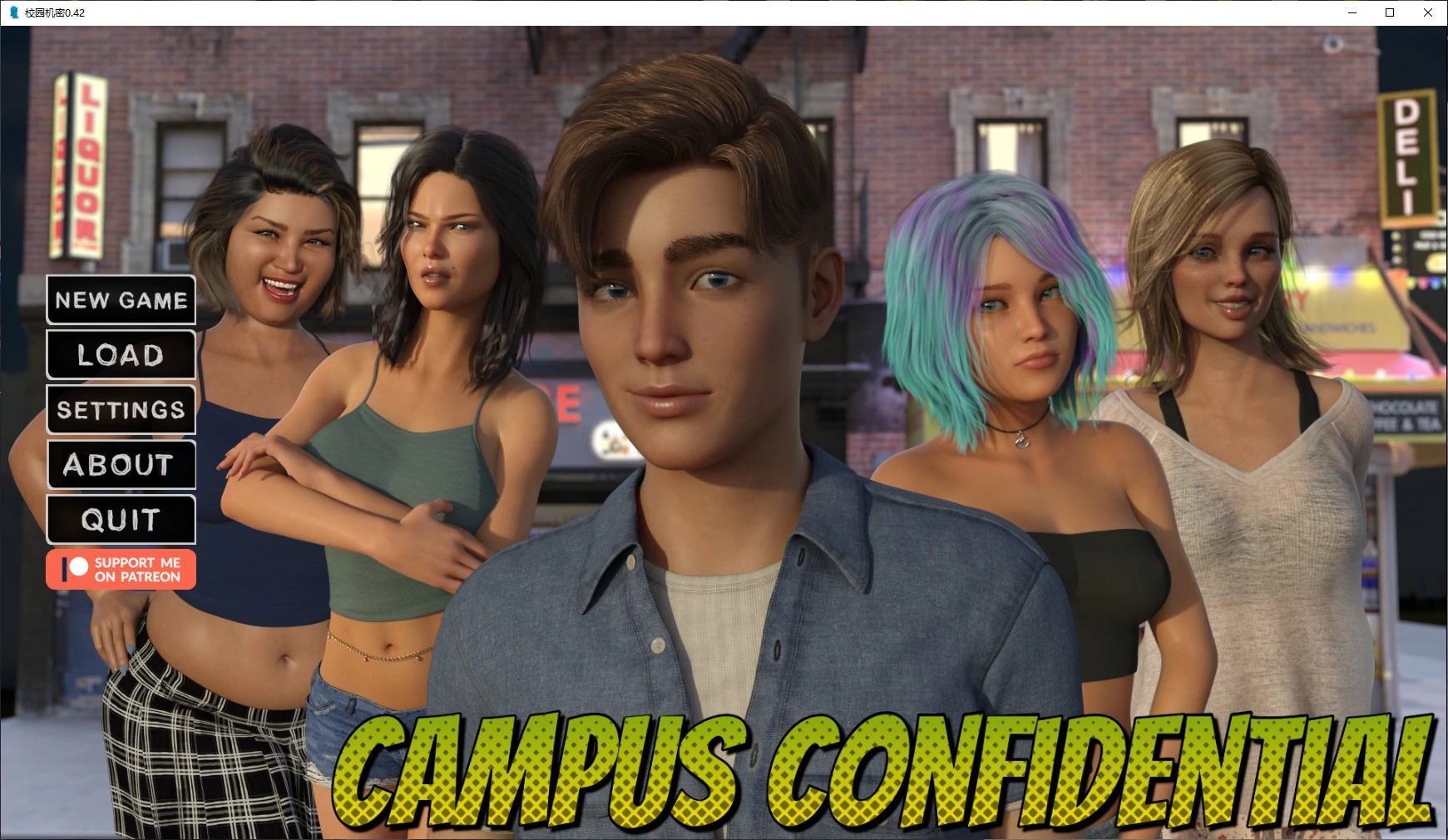 【欧美SLG/AI汉化/沙盒】校园机密0.435 AI汉化版【PC+安卓/1.9G/更新】Campus Confidential [v0.435]illusion中国i社Steam游戏下载