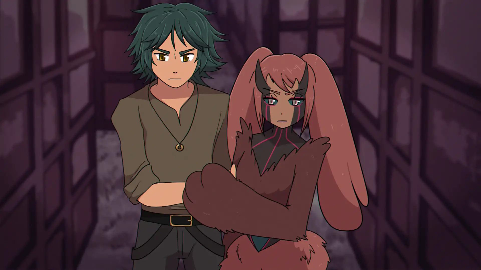 【日系SLG/AI汉化/恐怖】兔子恶魔v1.0  AI汉化版【PC+安卓/1.03G/更新】My Neighbor is a BUNNY DEMON [v1.0]illusion中国i社Steam游戏下载