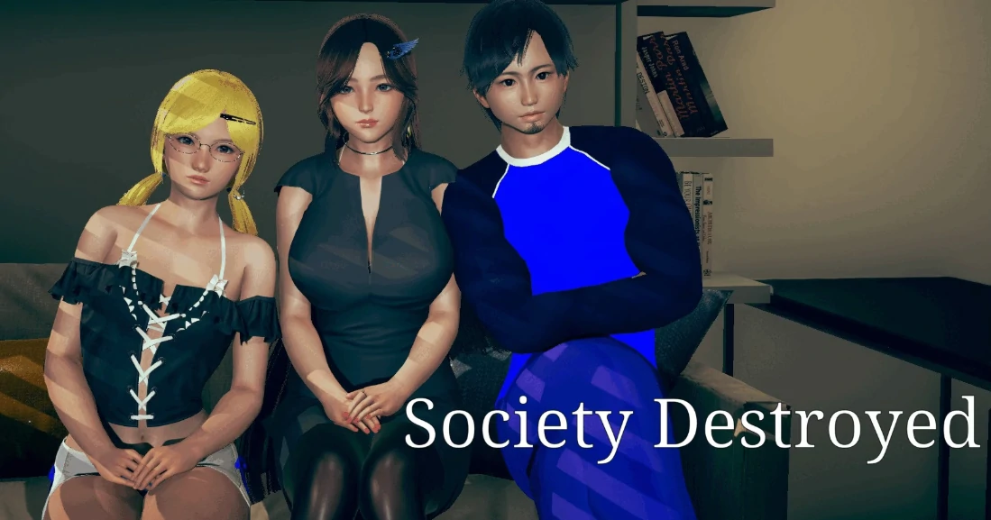 【亚洲SLG/汉化/动态】社会被摧毁v1.4.5 AI版【PC+安卓/3.19G/更新】(别名:社会毁灭)Society Destroyedillusion中国i社Steam游戏下载